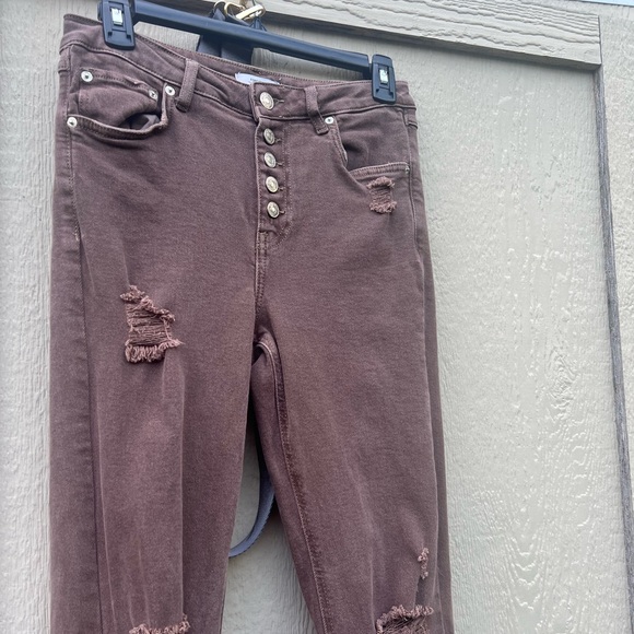 brown bootcut jeans from forever21 - Picture 6 of 8